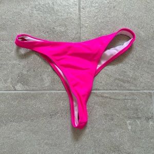 New size medium hot pink bikini bottom